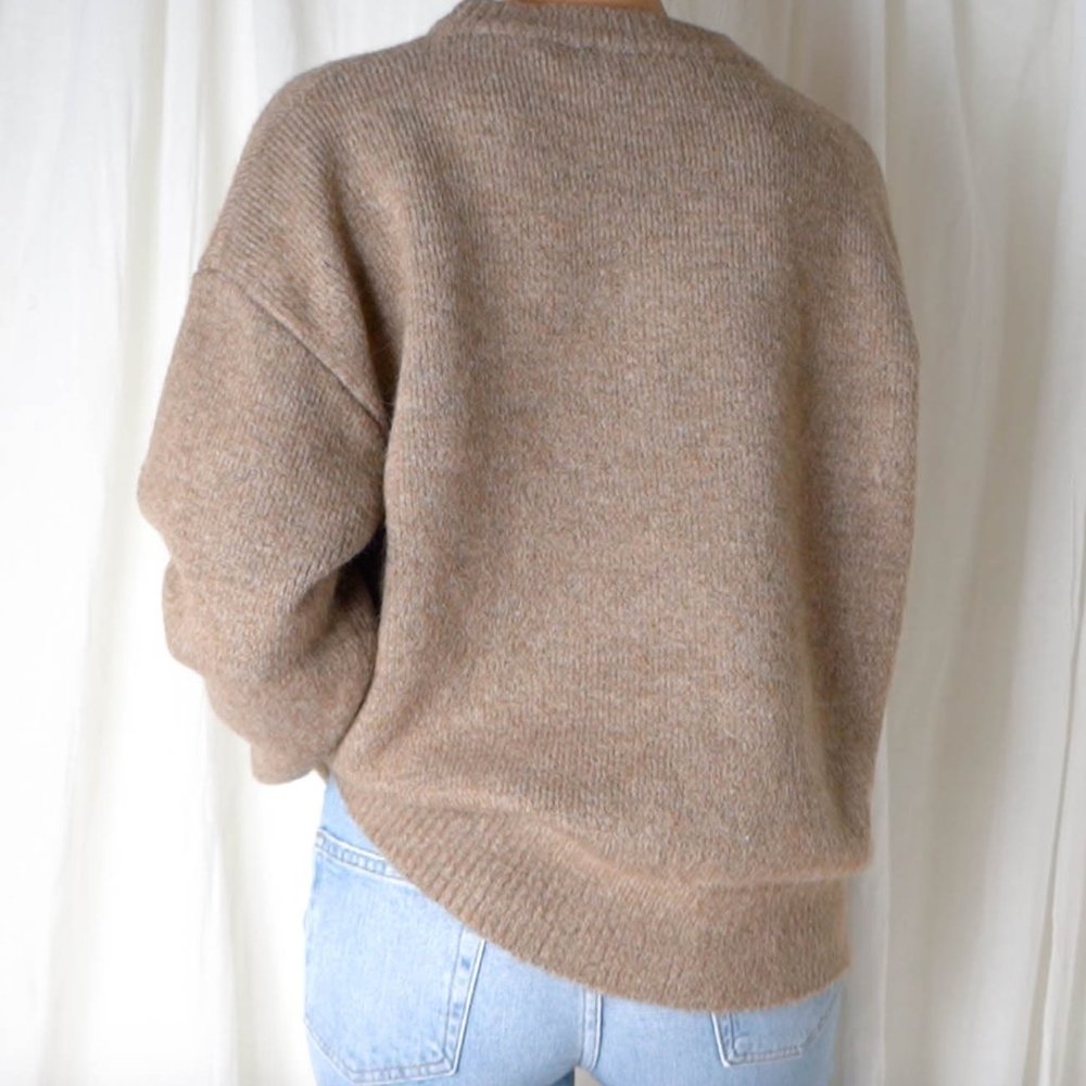 [Special Price] Thick Wool/Mohair Caramel - Picture 3 of 10